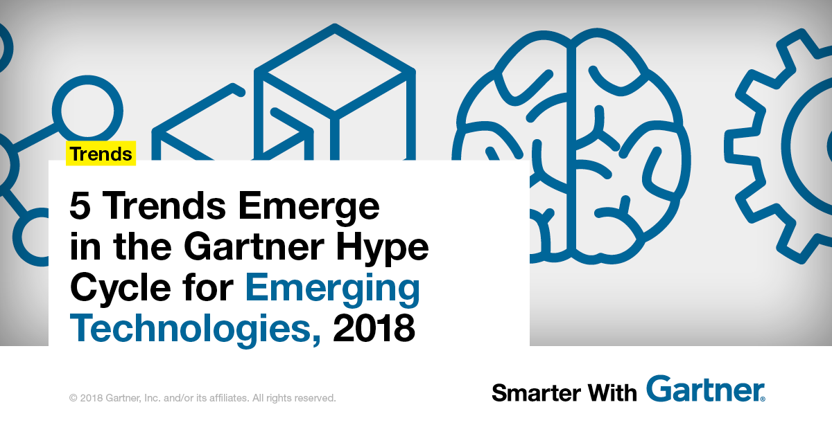 5 Trends Emerge in the Gartner Hype Cycle for Emerging Technologies